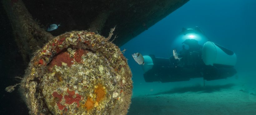 U-Boat Worx private submersibles C-Explorer 3 - wreck diving in Malta