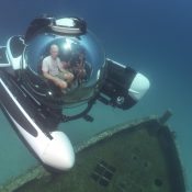 U-Boat Worx private submersibles C-Explorer 3 - wreck diving in Malta