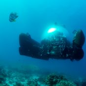U-Boat Worx private submersible C-Explorer 3 uses as Tourist submarine in the Seychelles