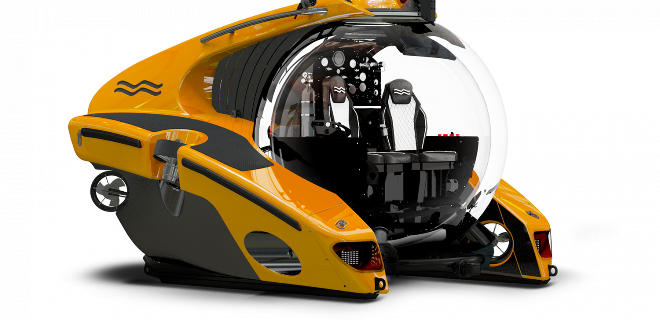 C-Researcher 2 isometric view orange