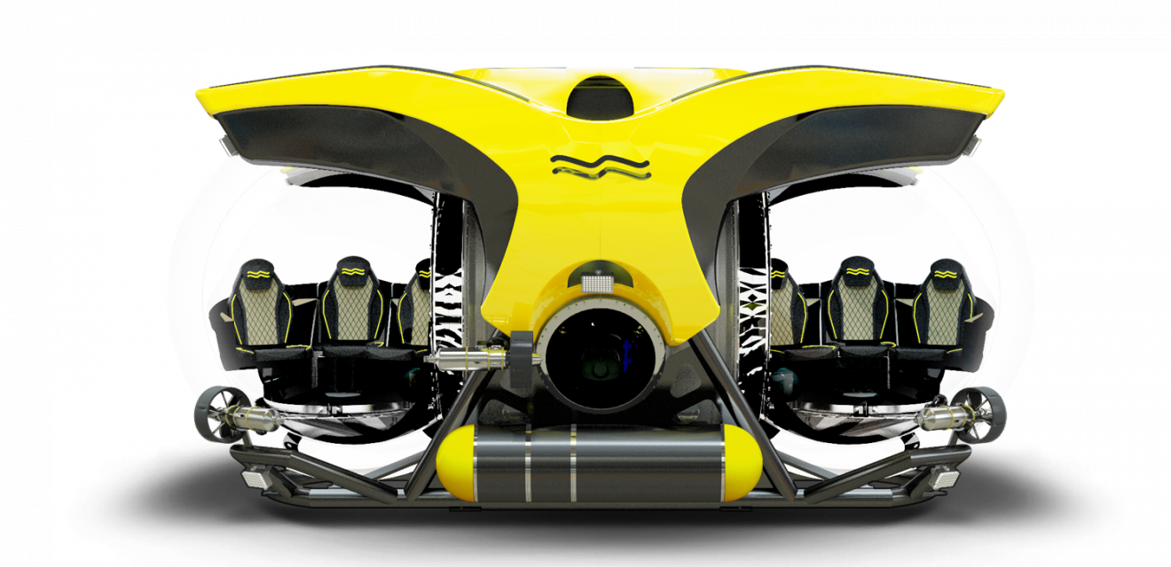 Cruise Sub 7 side view yellow