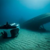 Private submarine wreck diving