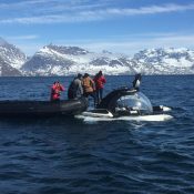 Submarine dive expeditions in Greenland with the U-Boat Worx C-Explorer 3 from Motor Yacht Legend