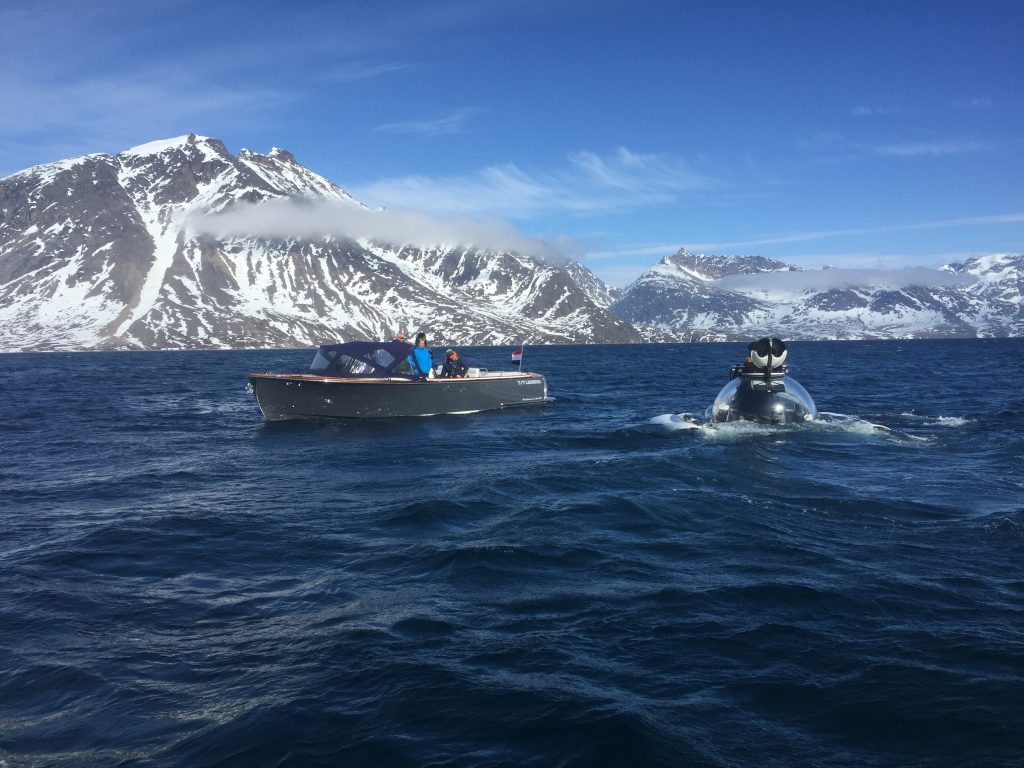 Submarine dive expeditions in Greenland with the U-Boat Worx C-Explorer 3 from Motor Yacht Legend