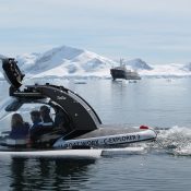 M/Y Legend submarine diving Antarctica