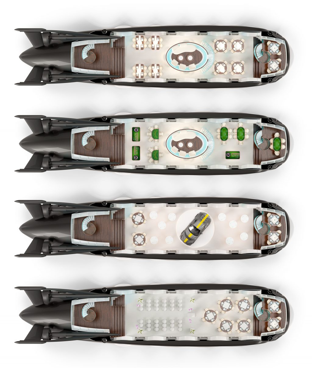 UBoat Worx Under Water Entertainment Platform Revealed Superyacht